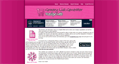 Desktop Screenshot of addon.grocerylistgenerator.com